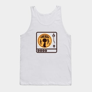 Funk Music Vinyl Player Tank Top